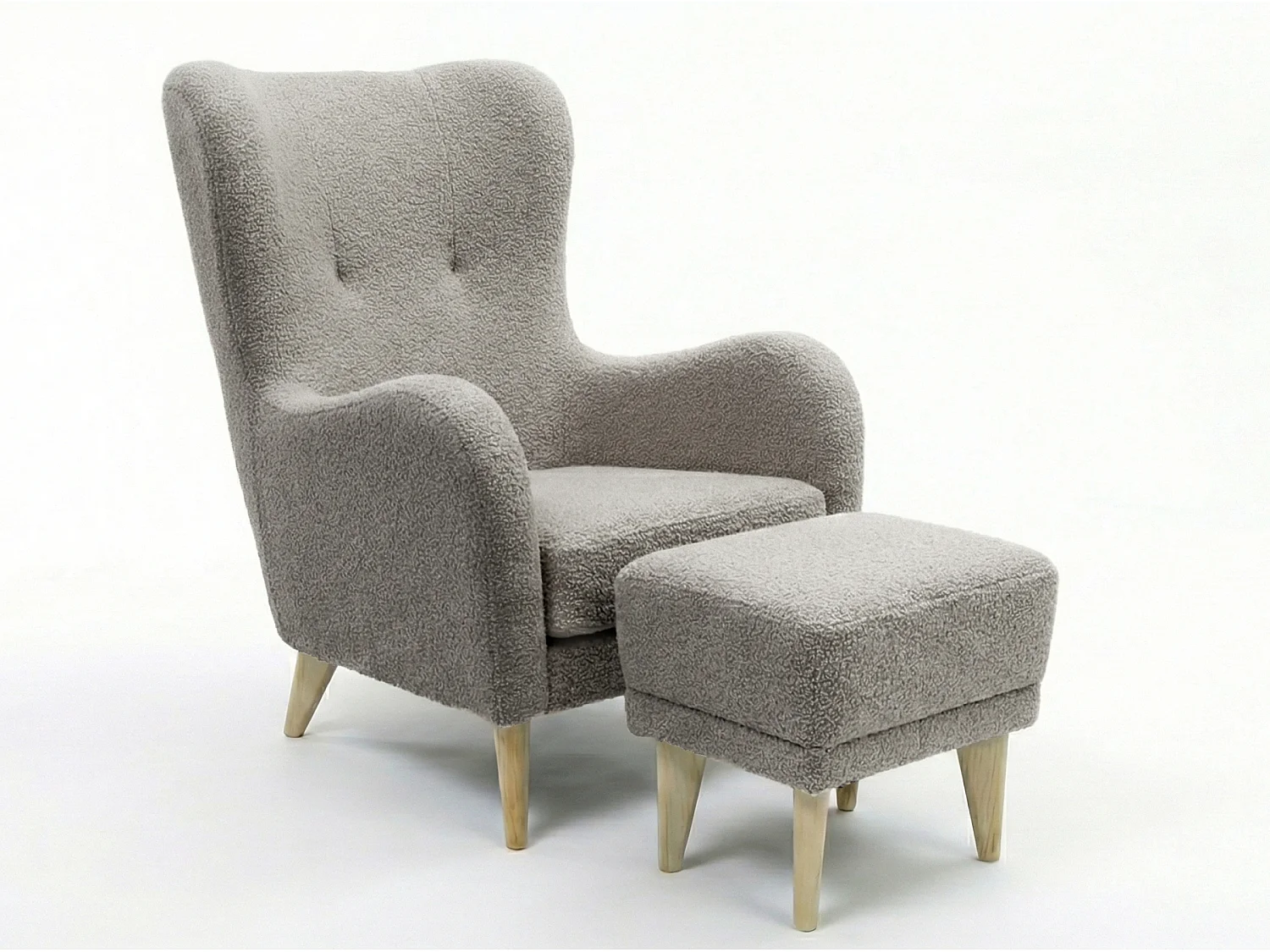 Relaxfauteuil Roland met voetenbank – ergonomisch comfort en tijdloos design