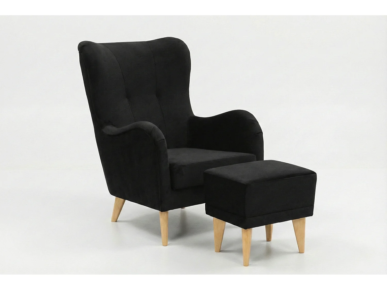 Relaxfauteuil Roland met voetenbank – ergonomisch comfort en tijdloos design