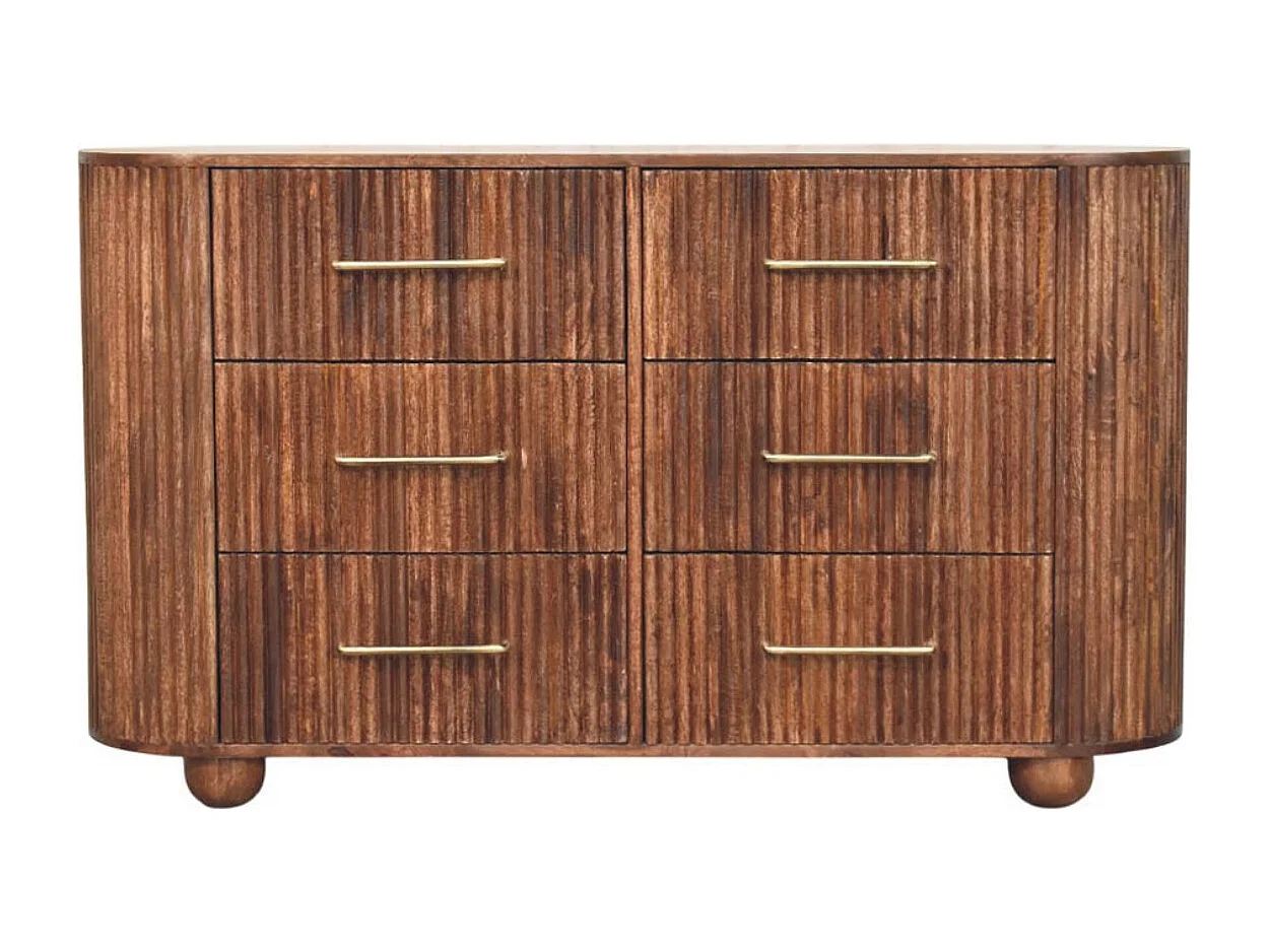 Artisan Furniture Commode Ridgefront en finition Roasted Almond