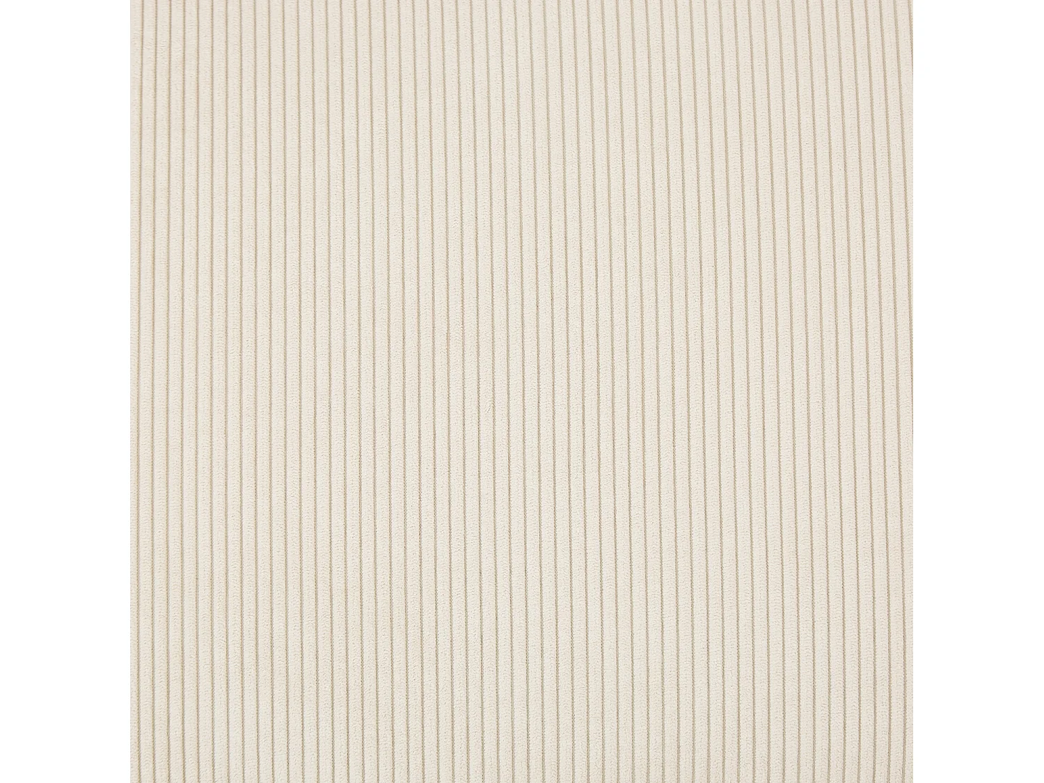 Canapé d'angle 5 places avec tetieres en velours cotele beige PALERME