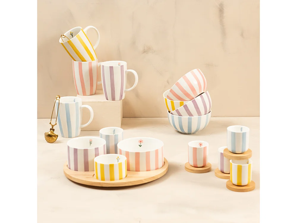 Service apéritif 4 pièces Bandol 29,5 cm