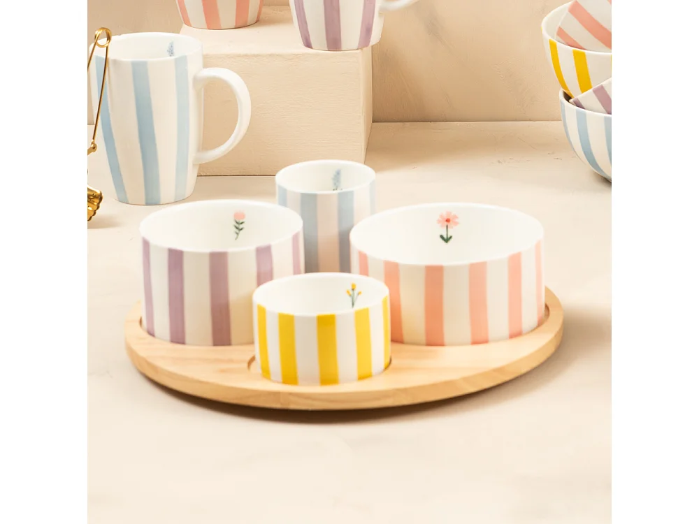 Service apéritif 4 pièces Bandol 29,5 cm