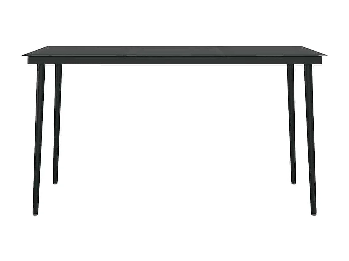 Juego de comedor jardín 5 piezas ratán sintético marrón