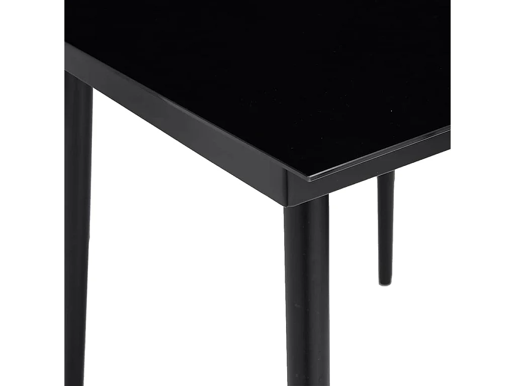 Juego de comedor jardín 5 piezas cojines ratán sintético marrón