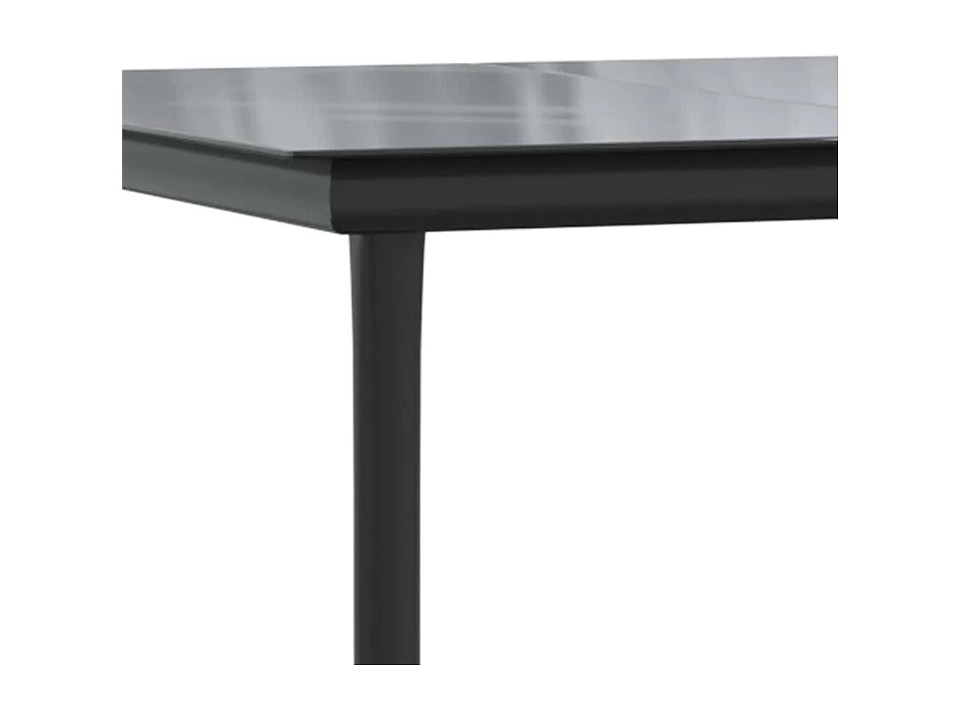 Juego de comedor jardín 5 piezas ratán sintético marrón