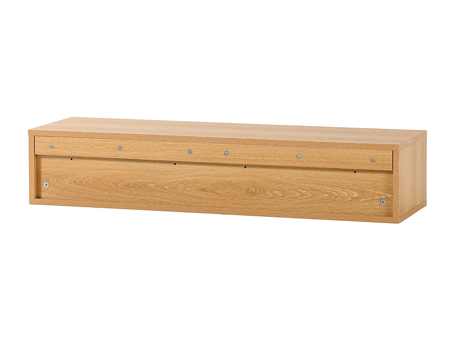 Konsolentisch schwebender Auri 2 schubladen Eiche-Optik