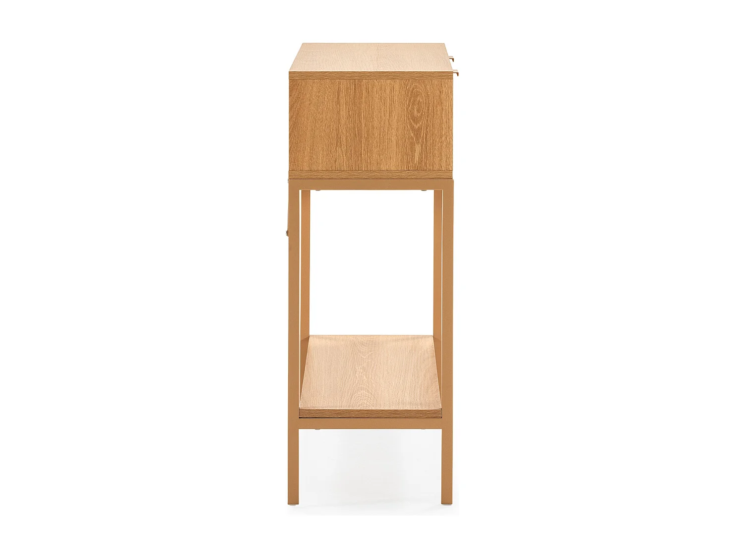 Konsolentisch Lluvia 2 schubladen Eiche-Optik