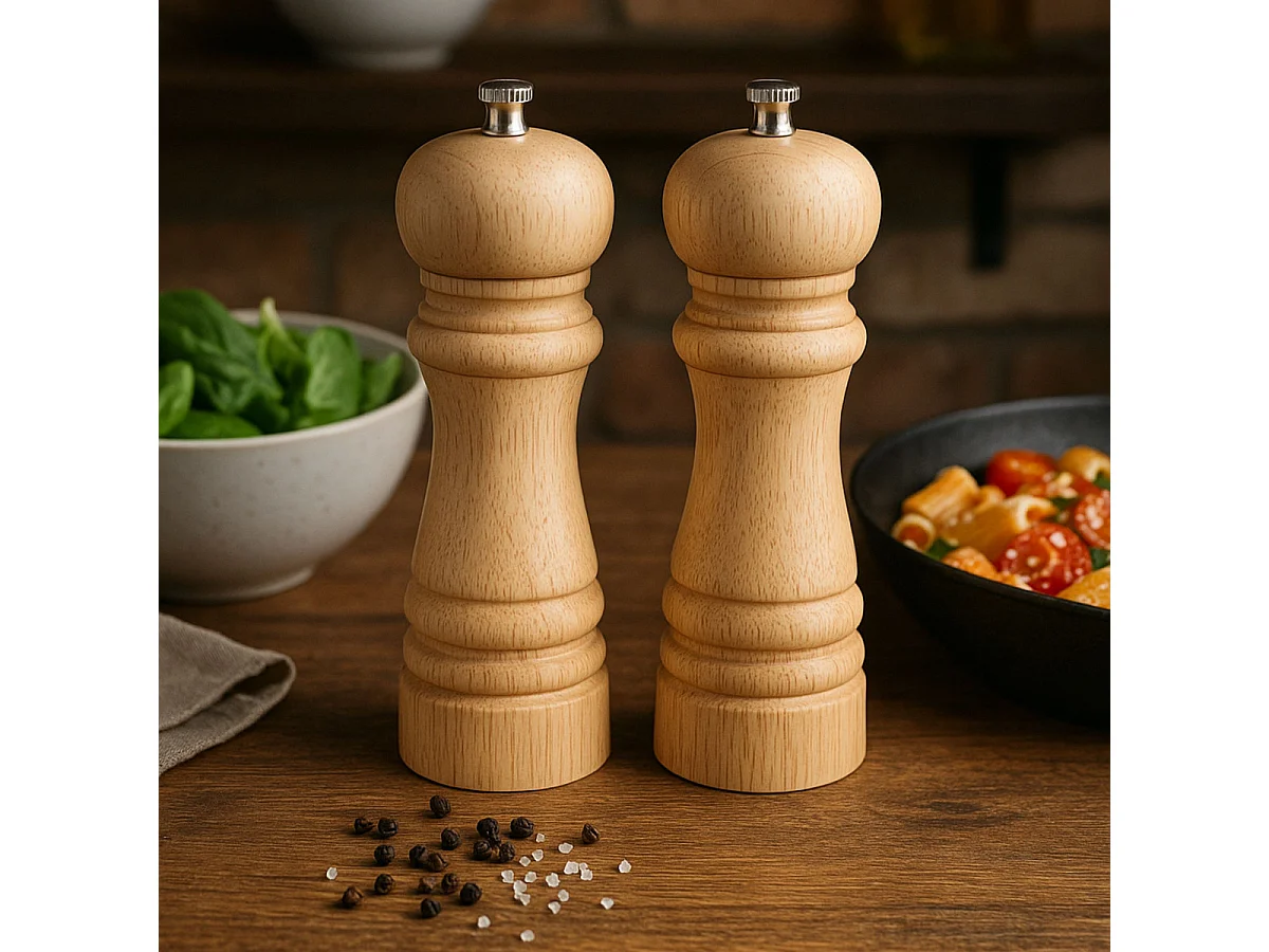 Marius Holz - Duo aus Pfeffer- & Salz-Mühlen Natur