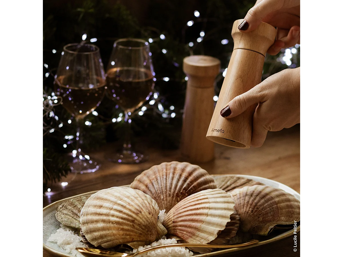 Fanny Holz - Duo aus Pfeffer- & Salz-Mühlen Natur