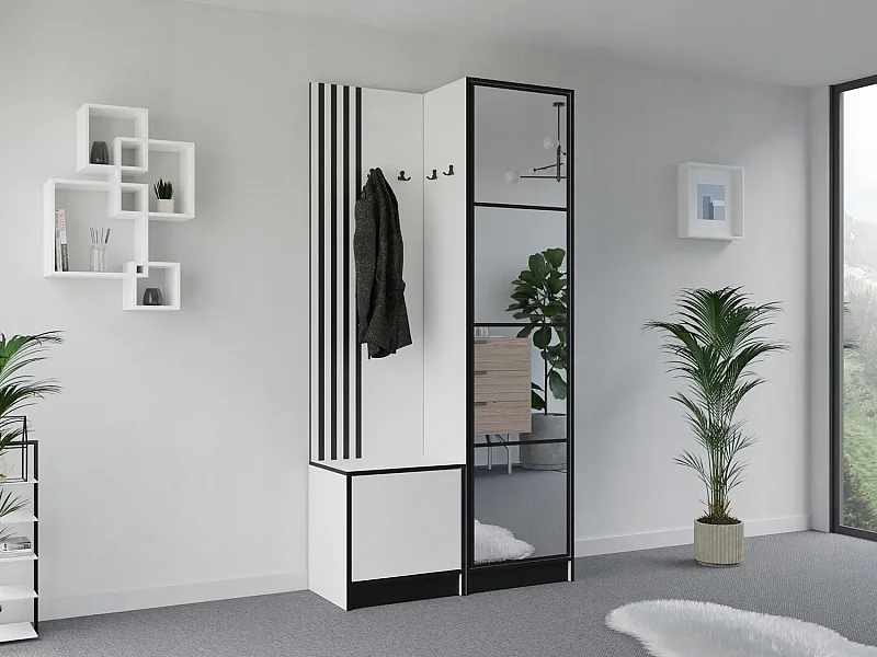 Garderobe EDEN 11 – Weiß