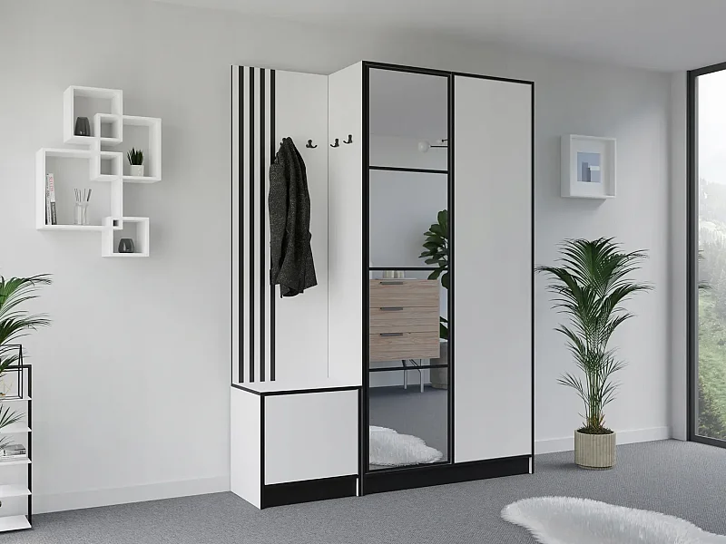 Garderoba EDEN 13  Biały