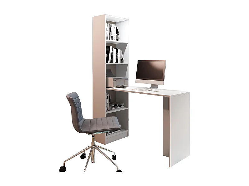 Schreibtisch B-1 Weiß