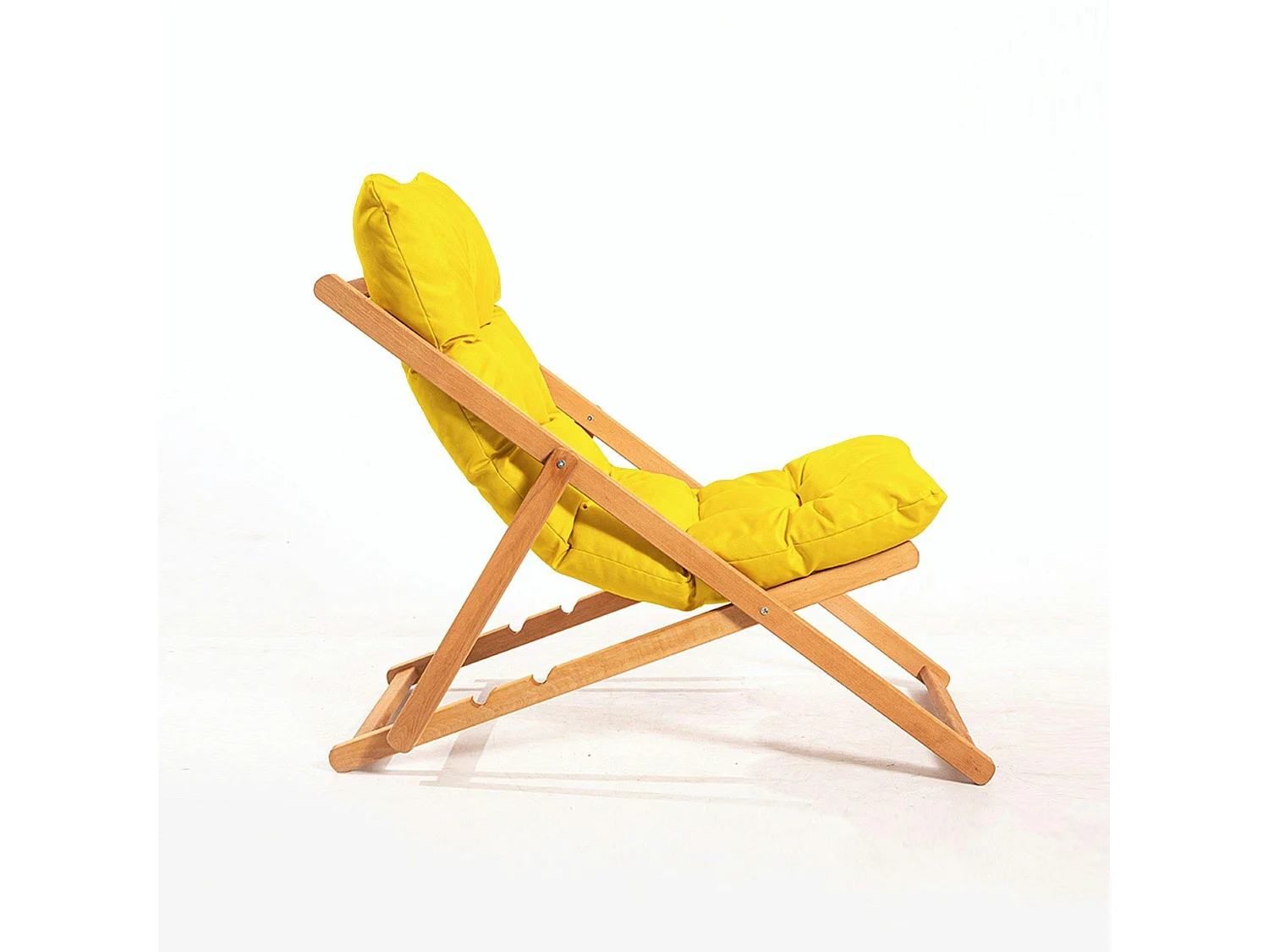 Chilienne jaune confort - pliante, inclinable SORA