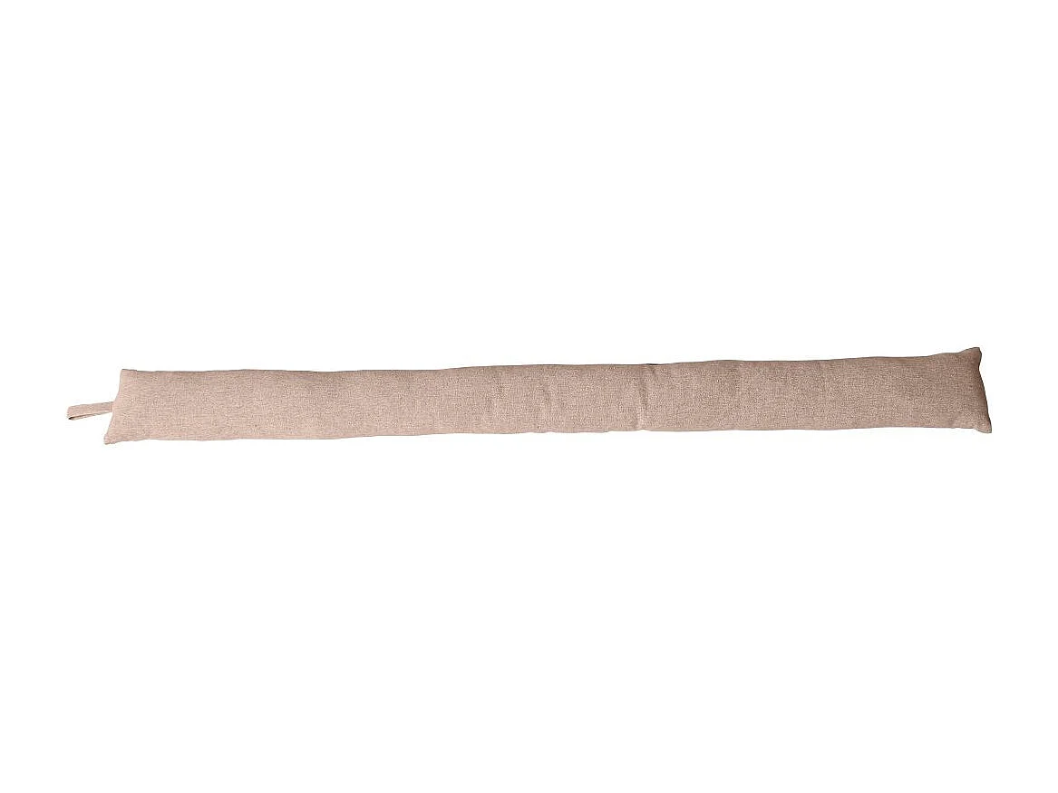 Boudin Bas de Porte en Coton "Dune" 80cm Sable