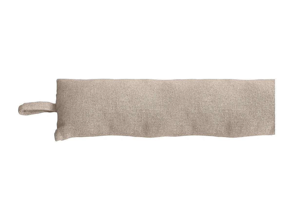 Boudin Bas de Porte en Coton "Dune" 80cm Sable