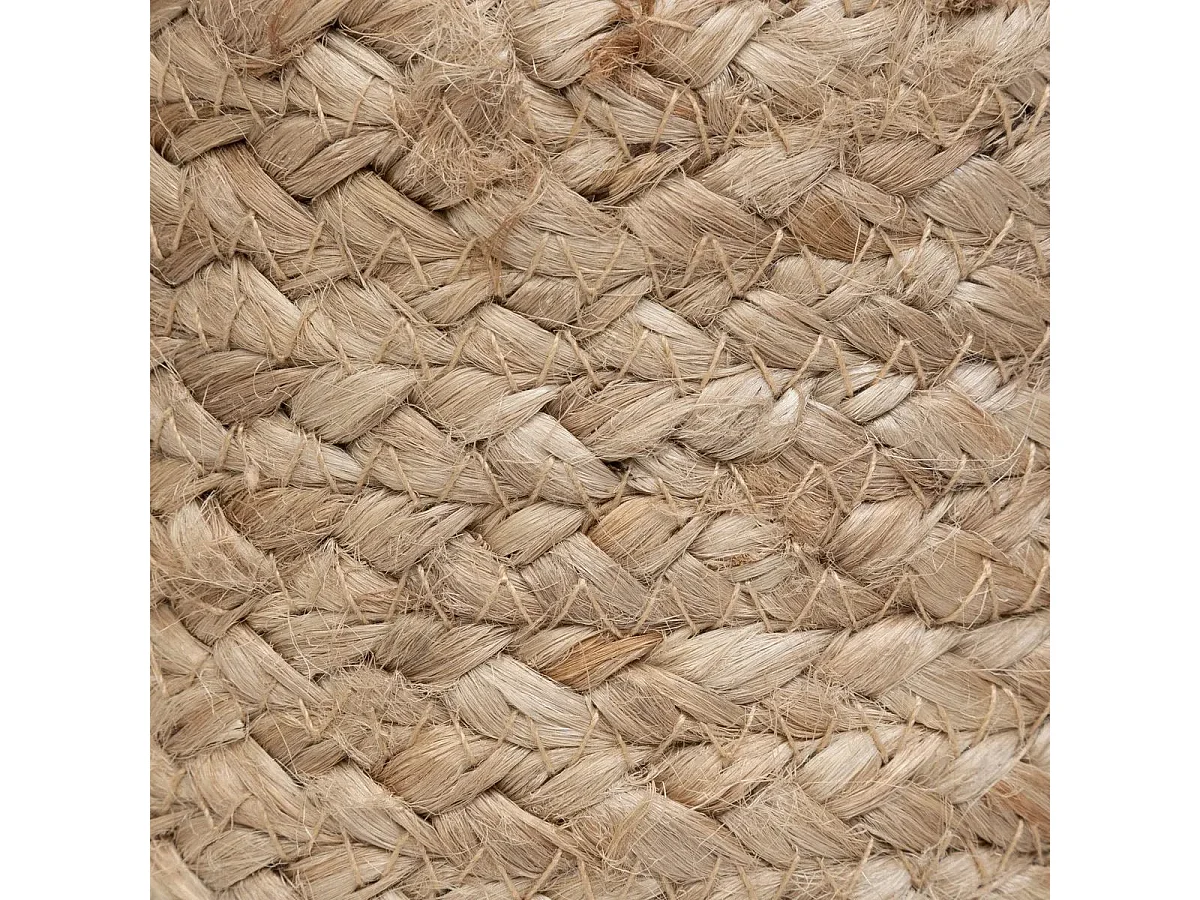 Cale Porte en Jute "Little cottage" 15cm Naturel
