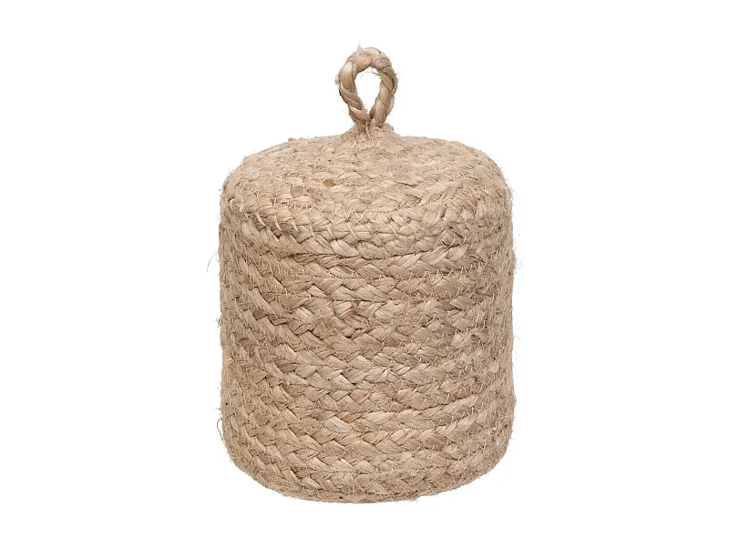 Cale Porte en Jute "Little cottage" 15cm Naturel