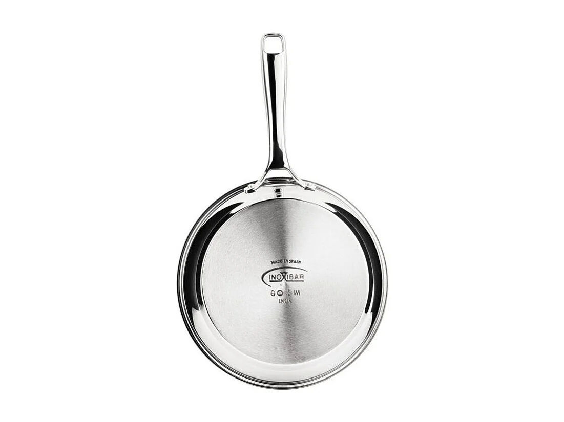 Poele - INOXIBAR - Ø 32 cm - Manche ergonomique - Tous feux dont induction - Inox