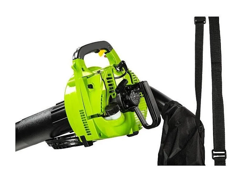 Soprador Aspirador Triturador Térmico Fieldmann FZF 6205-B 0,8 kW Cesto 40L Leve e Ergonômico