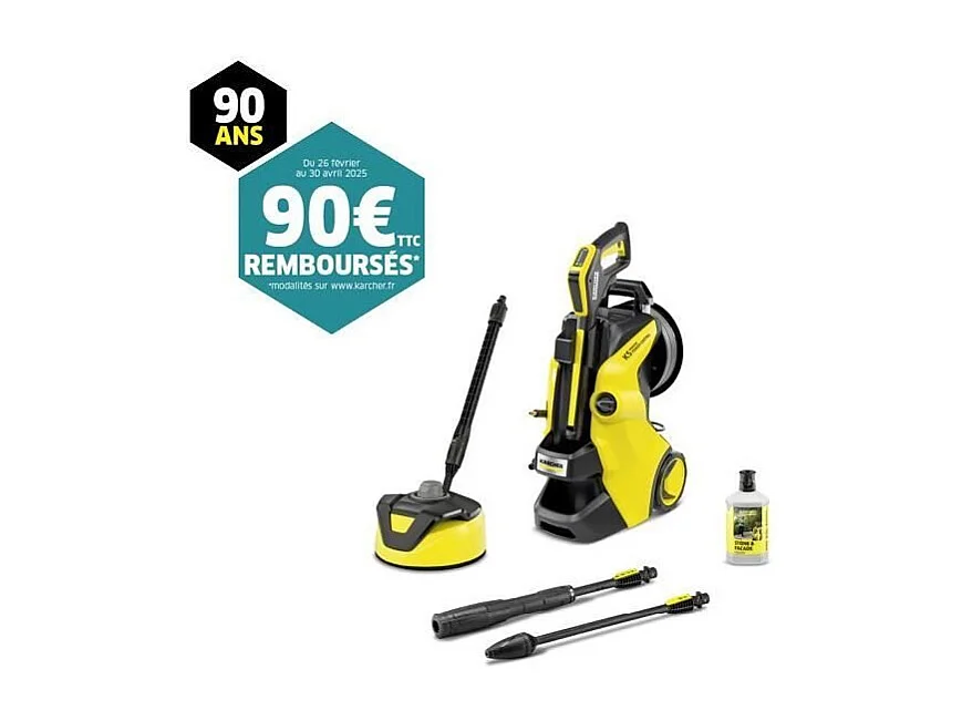 Nettoyeur haute pression Kärcher K5 Premium Power Control Flex Home 1800 W 145 bar Jaune