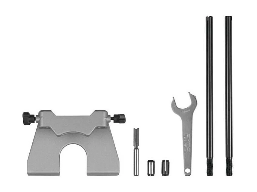 Kabellose Holzfräse 18V, 30.000 U/min, Spannzange 6 mm, Hub 38 mm, inklusive Bohrer und Schlüssel