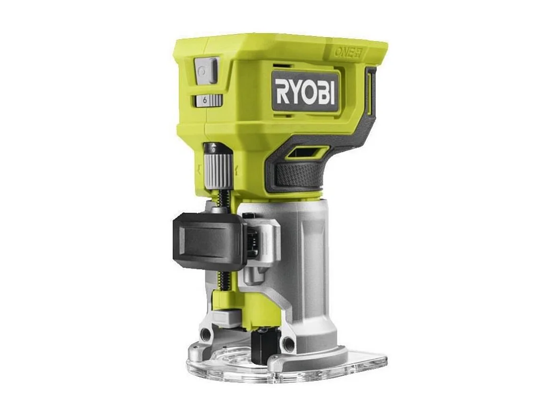 Affleureuse à bois sans fil 18V, 30 000 tr/min, pince 6 mm, course 38 mm, livrée avec mèche et clé