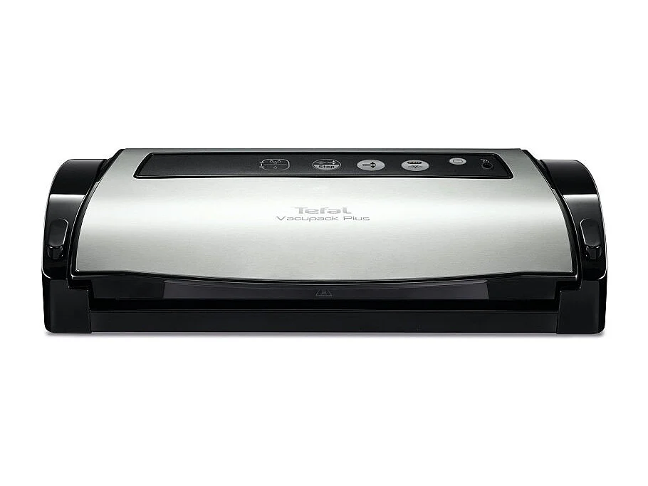 Tefal Vacupack Plus YY3107FB Vakuumierer und Folienverschweißer Schwarz/Edelstahl mit Zubehör und Digitalem Bedienfeld