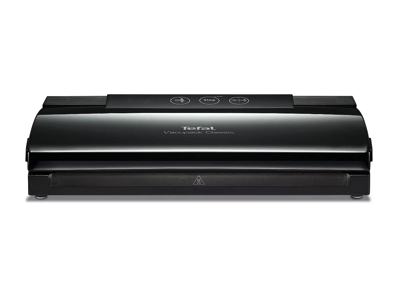 Vakuumiergerät Tefal Vacupack Classic VT254070 schwarz mit 18 Beuteln, automatische Vakuum- & Versiegelungsfunktionen, 110W