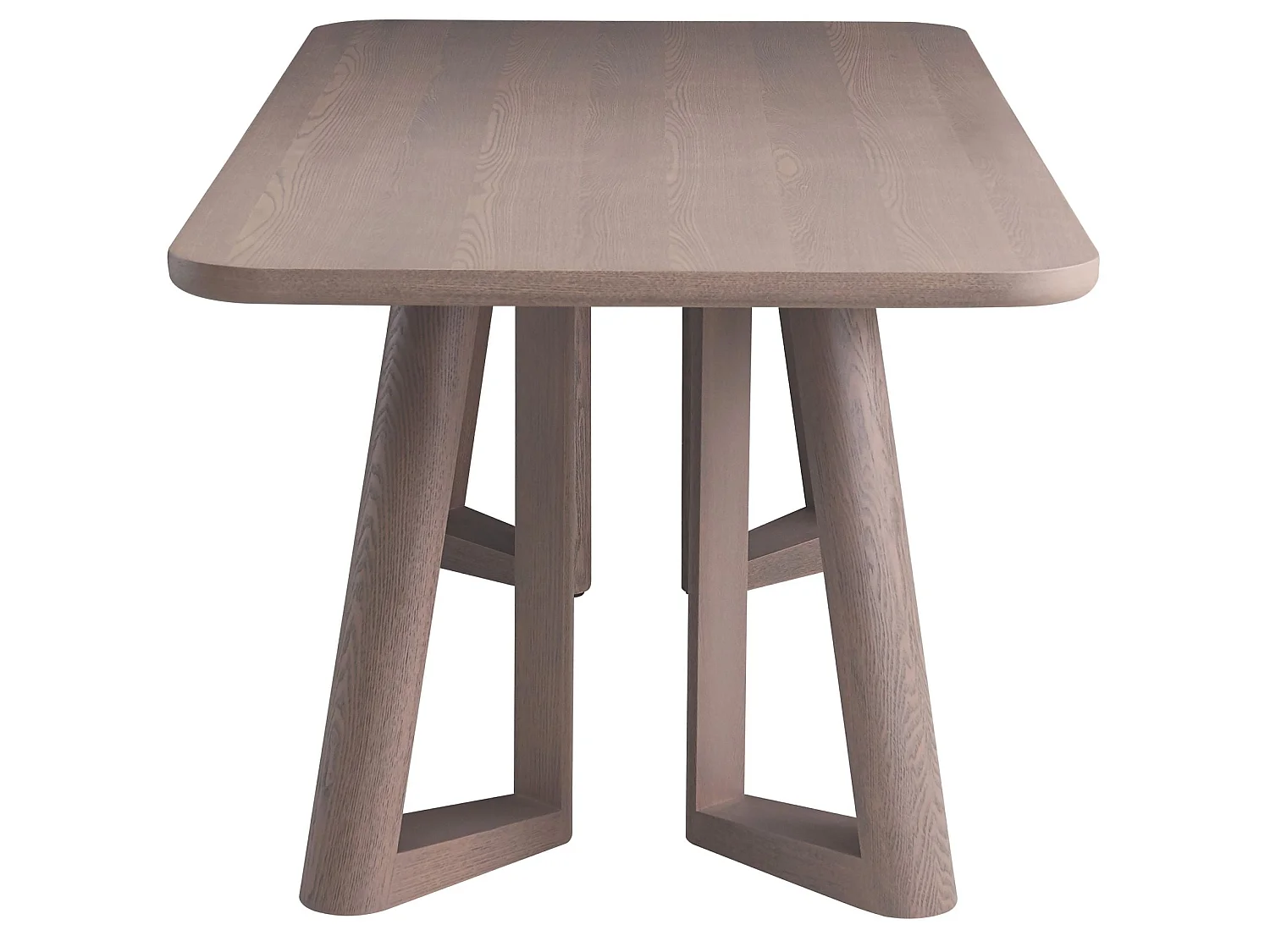 Table à manger – 200 x 100 cm – placage noyer – ALISSER