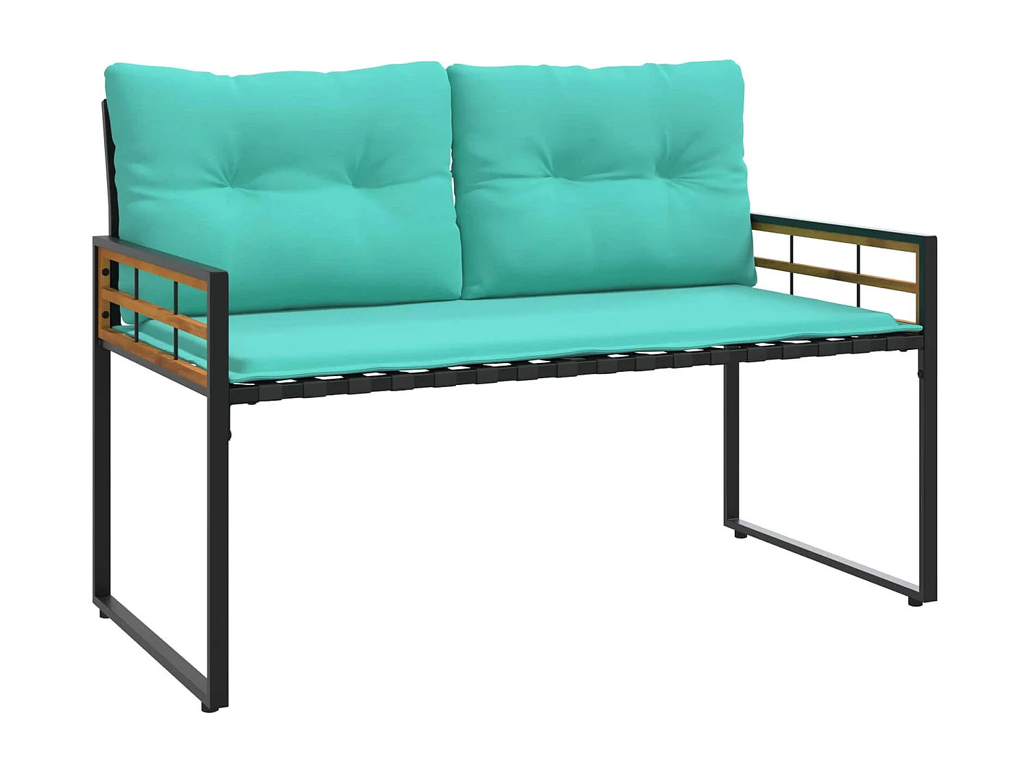 Juego de muebles de exterior con cojín 4 pcs Tuquesa