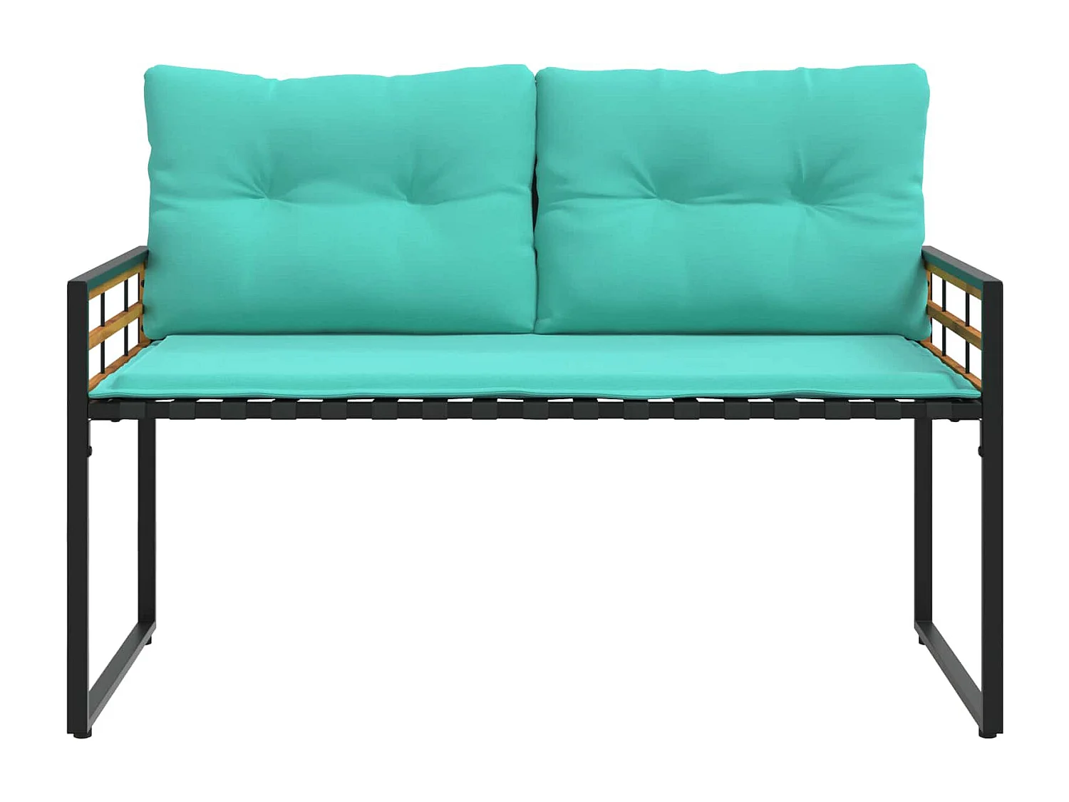 Juego de muebles de exterior con cojín 4 pcs Tuquesa