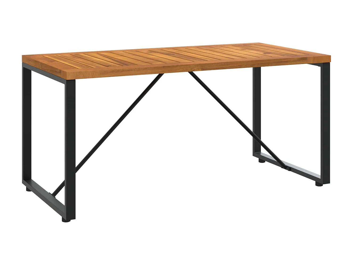 Juego de muebles de exterior con cojín 4 pcs Gris Claro