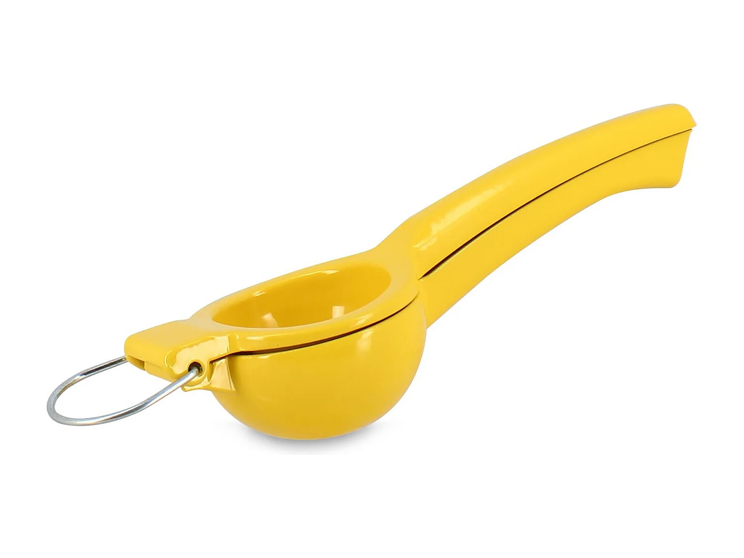 Menastyl - Presse-citron 22cm En Aluminium Jaune