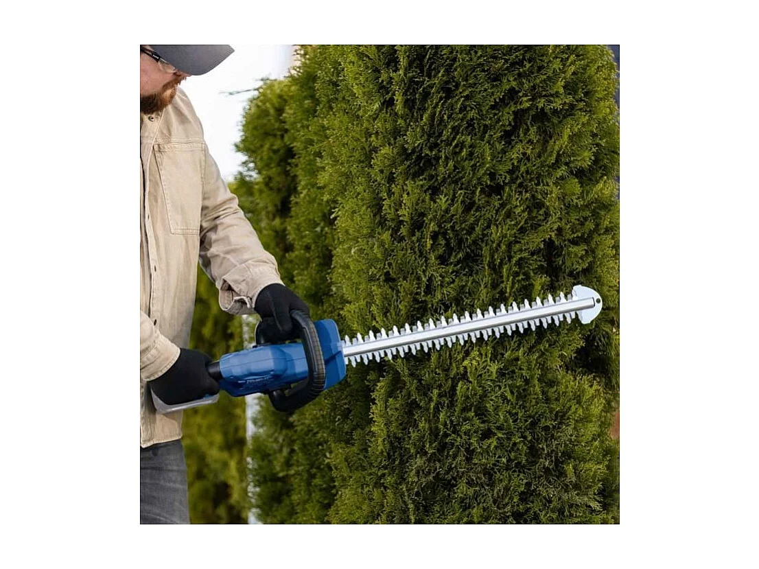 Draadloze heggenschaar SCHEPPACH C-HT570-X 20V IXES, dubbelwerkend mes 51 cm, zonder accu en lader