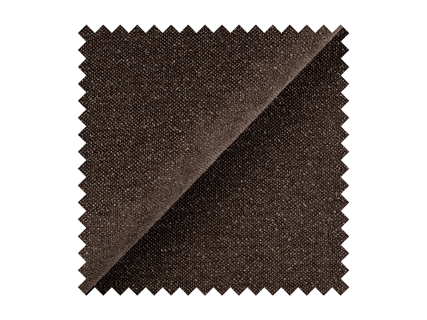 Lit enfant 120x200 cm – tête de lit à droite – matelas & coffre de rangement – chenille marron – CLOUDY