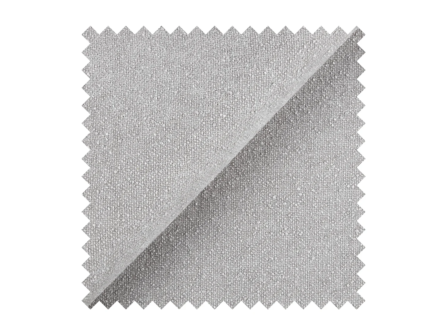 Lit enfant 120x200 cm – tête de lit à droite – matelas & coffre de rangement – chenille gris clair – CLOUDY