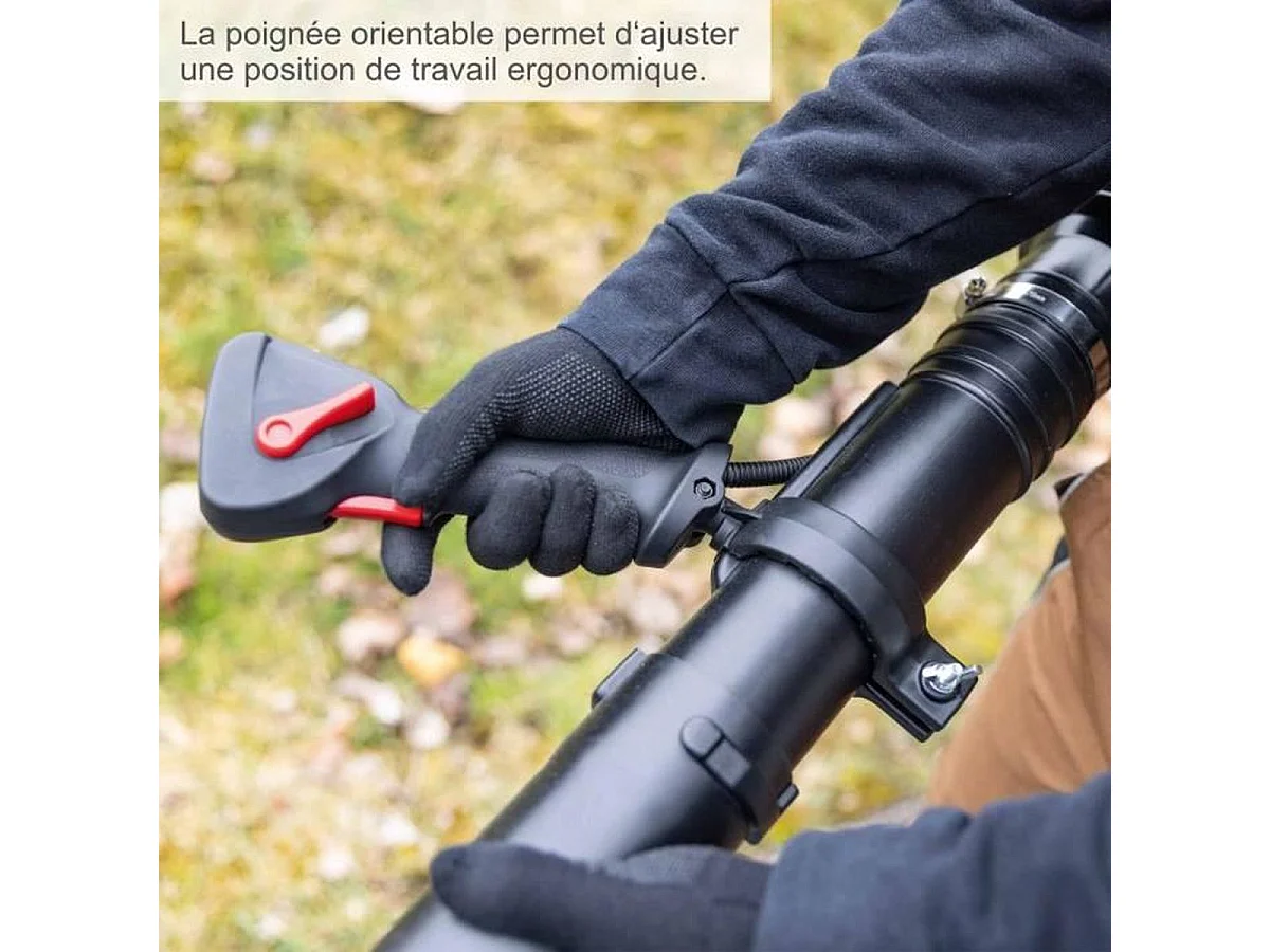 Soprador a gasolina de mochila SCHEPPACH LB5200BP 51,7 cm³ - 1,4 kW - Arnês ergonômico antivibração