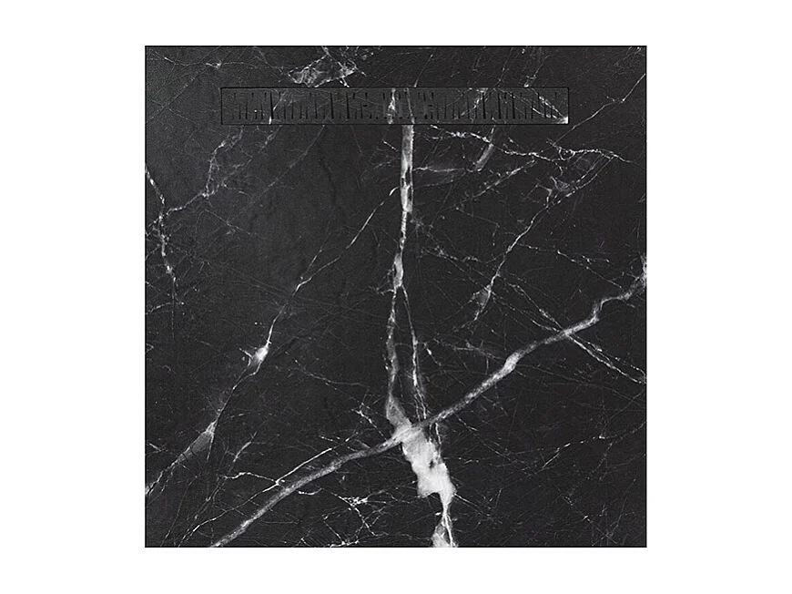 Receveur de douche 100x100 cm en résine effet marbre noir – caniveau linéaire excentré/centré inox noir marbre, siphon ultra-plat + natte étanche
