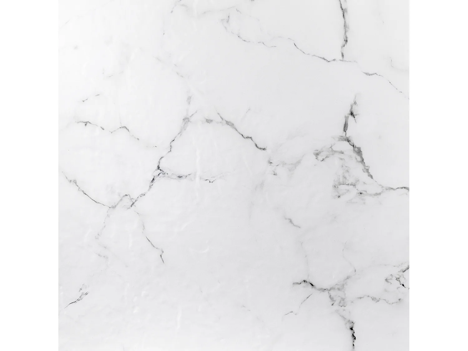 Receveur de douche 90x90 cm en résine effet marbre blanc – caniveau linéaire excentré/centré inox blanc, siphon ultra-plat + natte étanche