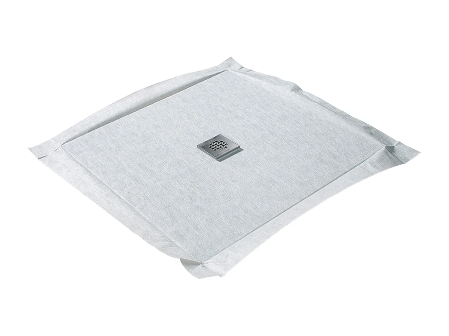 Onbath's receveur de douche  à carreler grille carrée 100x100 cm recoupable