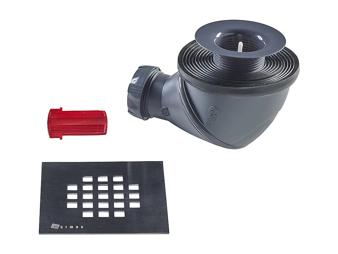 Receveur de douche pierre naturelle cuivre 100x80 cm