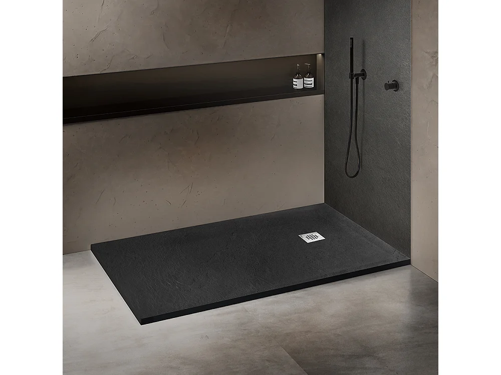 Receveur de douche pierre naturelle rocher de mer 160x80 cm