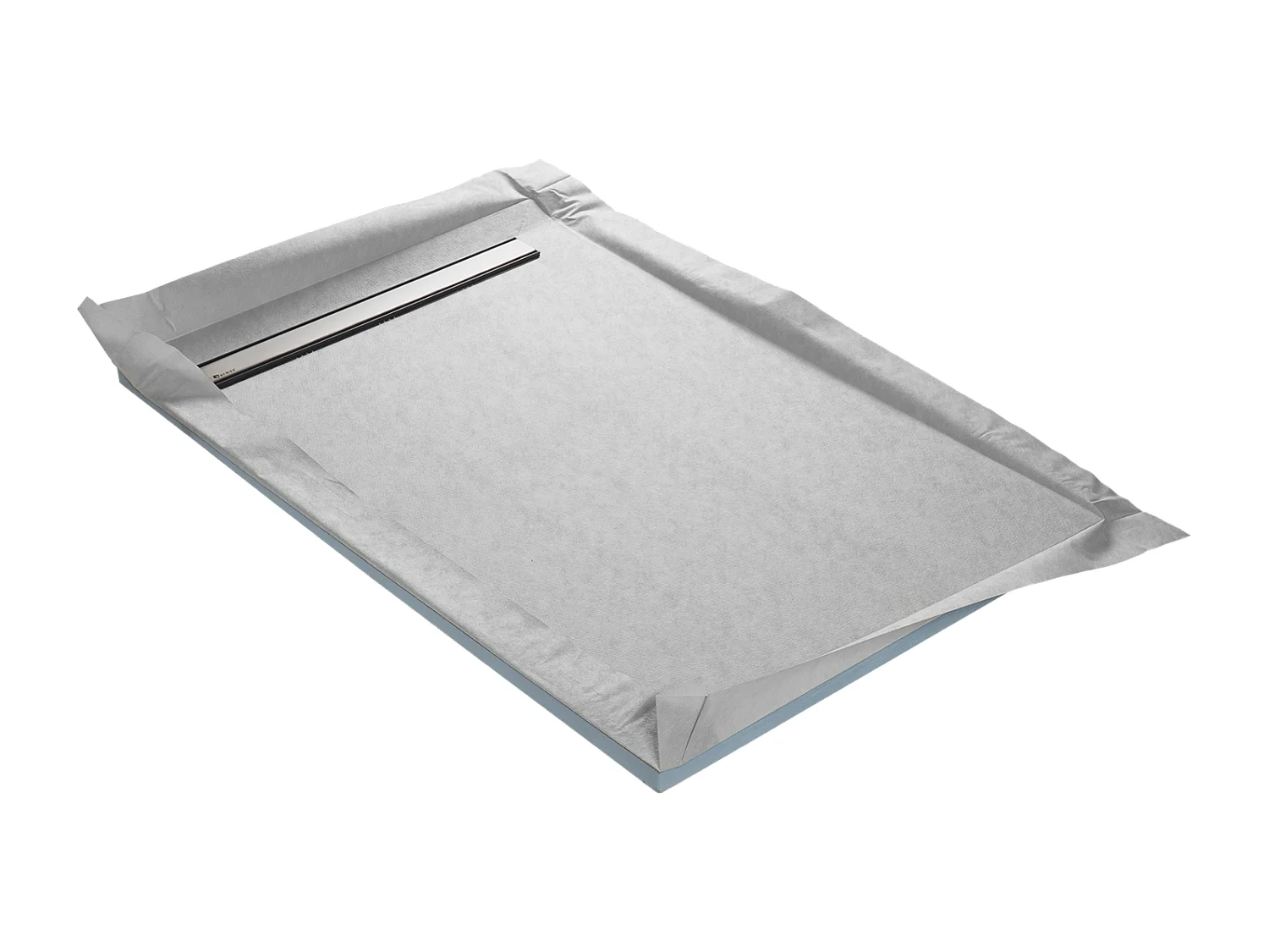 Onbath's receveur de douche  à carreler mono pente 150x100 cm recoupable