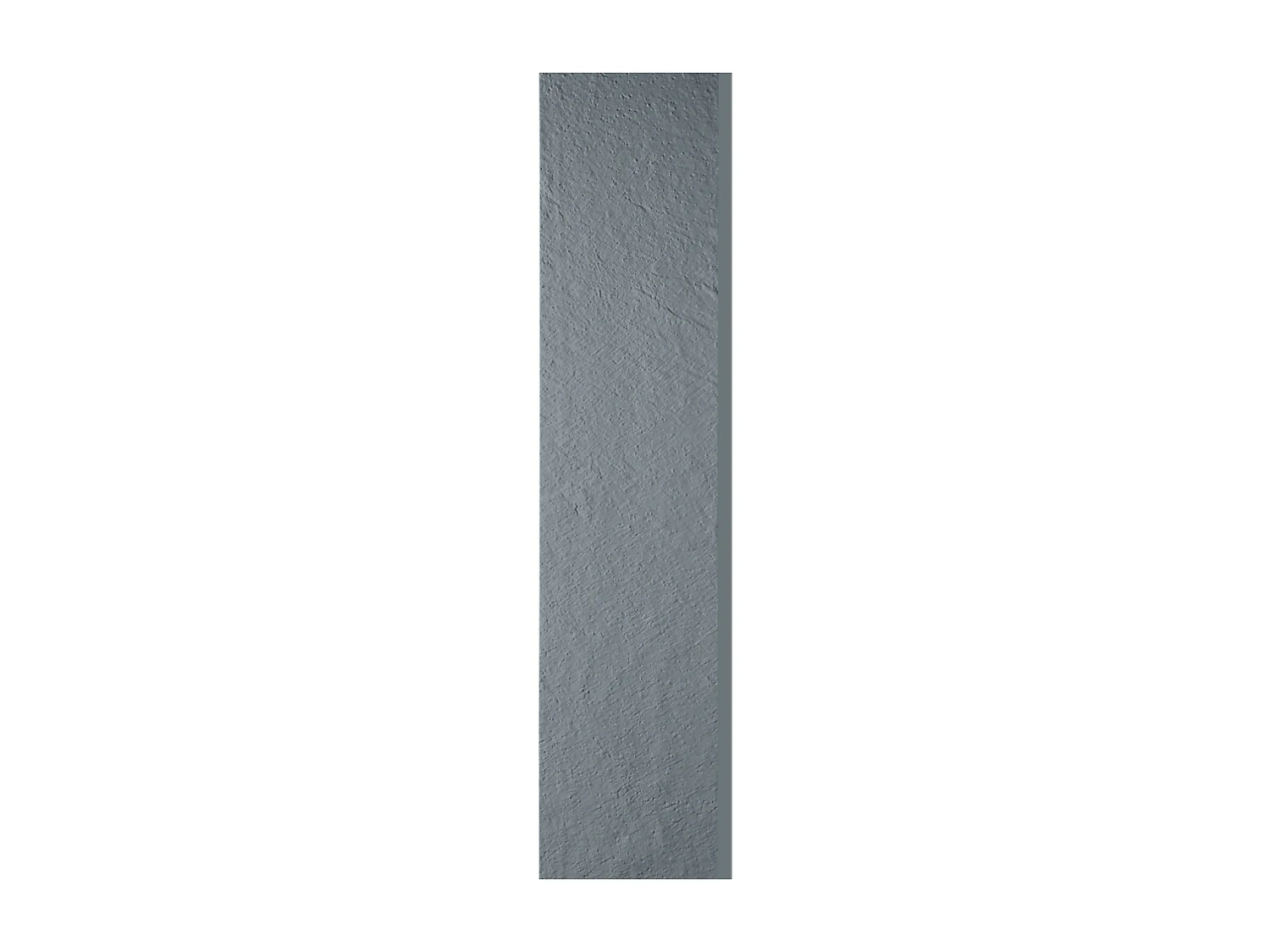 Radiateur électrique 800W vertical 180x40 cm – résine aspect ardoise gris clair – I-RE7046M-904-OB