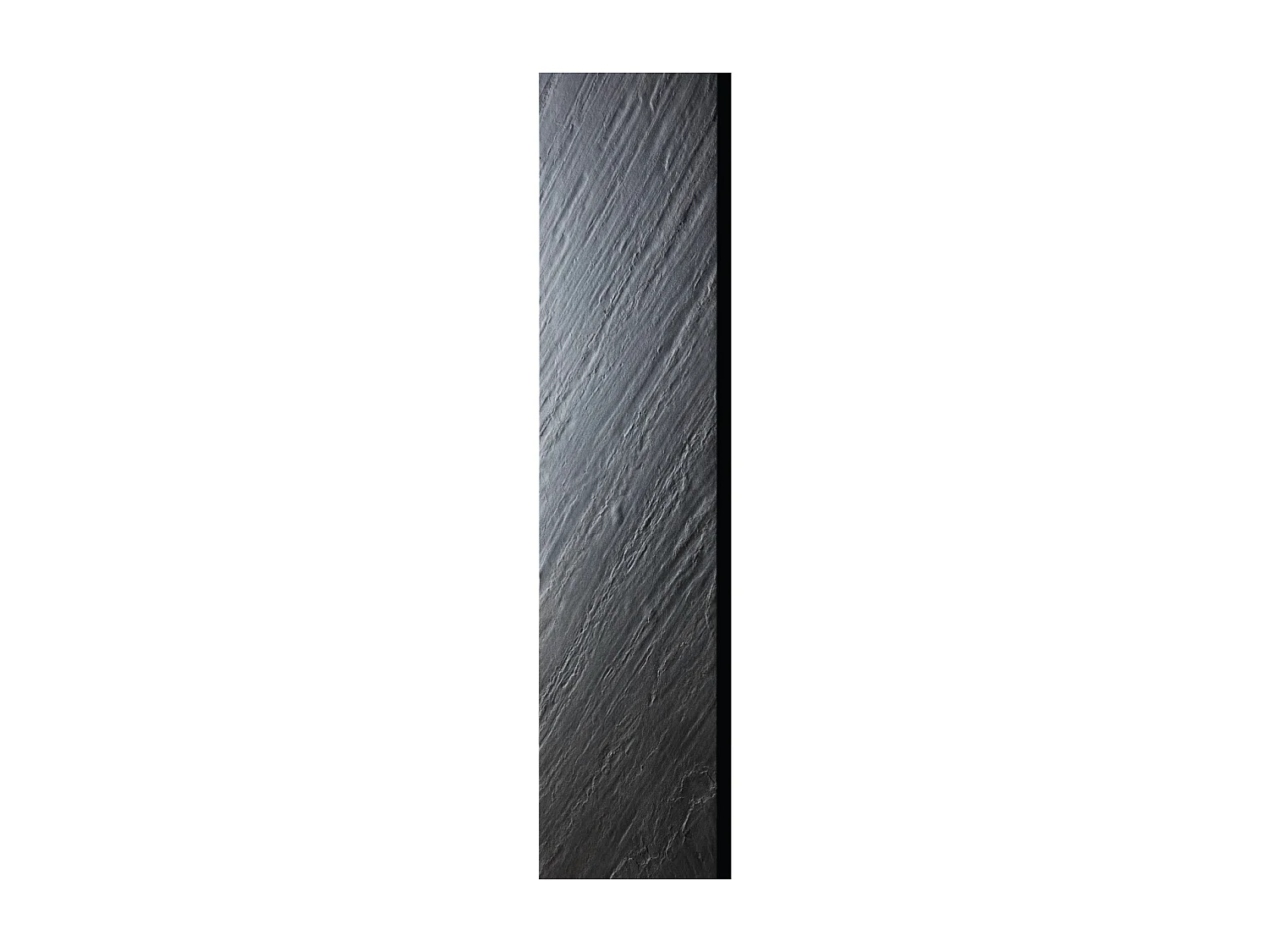 Radiateur électrique 1200W vertical 200x50 cm – pierre naturelle graphite – I-PE915X-OB