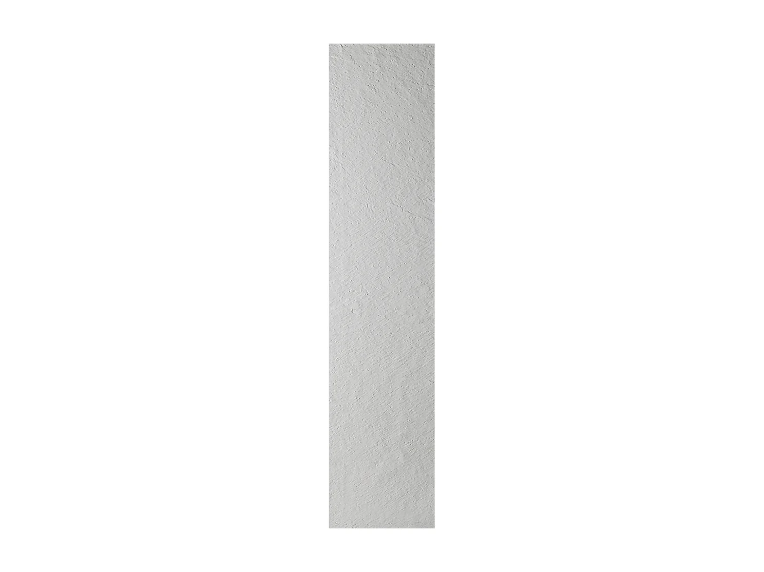 Radiateur électrique 1200W vertical 200x50 cm – résine aspect ardoise blanc – I-RE9003X-904-OB