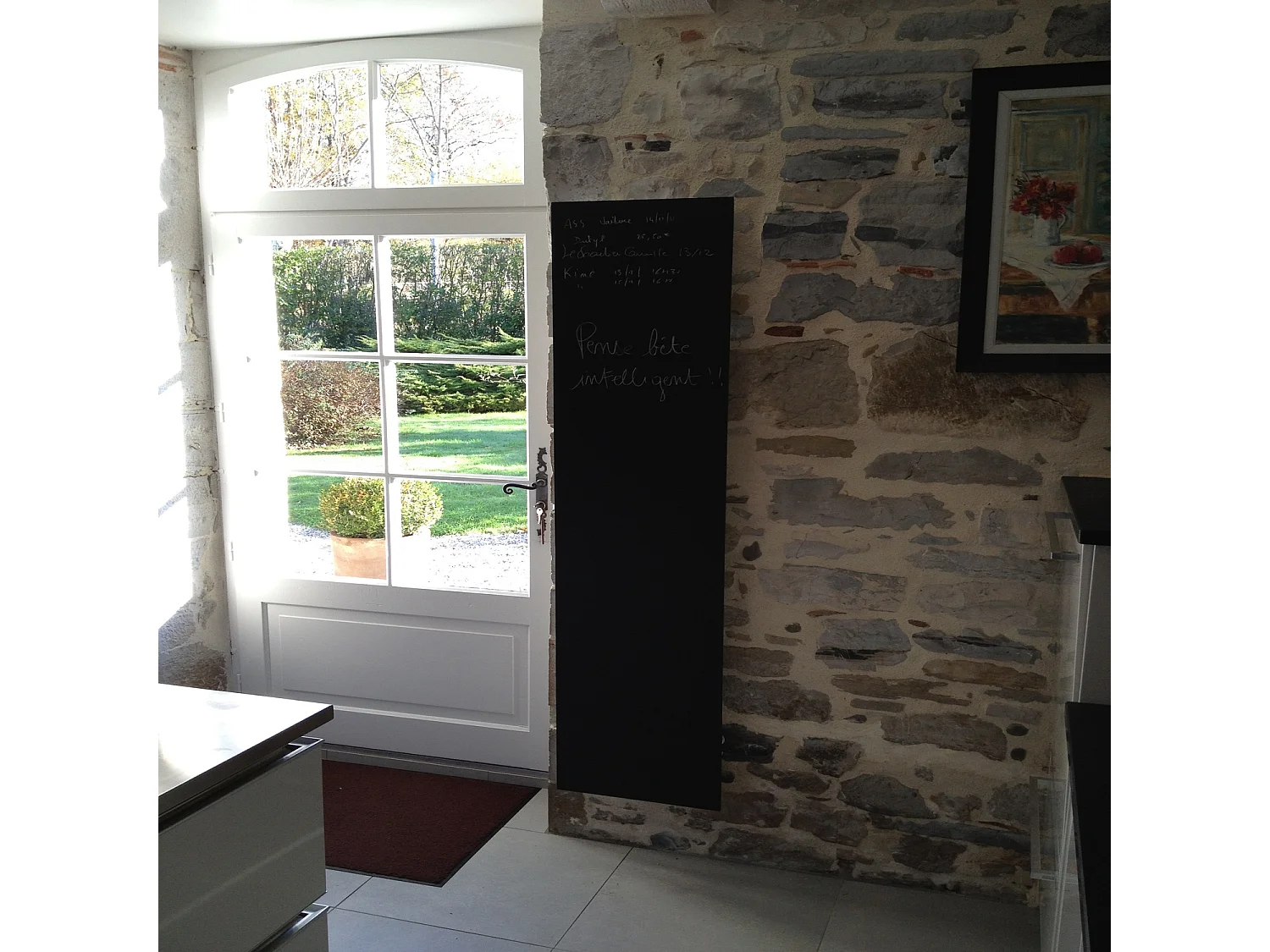 Radiateur électrique 800W vertical 180x40 cm – modèle Monochrome noir – I-AE9005M-OB