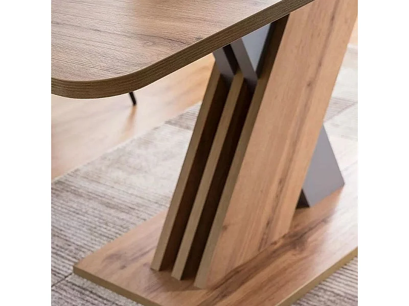 Table extensible chêne wotan 140 - 180 cm Zest