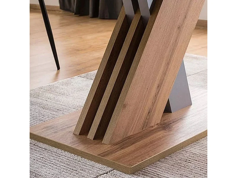 Table extensible chêne wotan 140 - 180 cm Zest