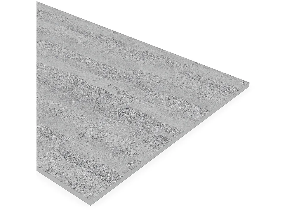 Feuille de pierre - Effet sablé - Pack de 5,76 m² - Lot de 8 pièces - L59 x H120 cm - blanc ivoire - SAMOVA